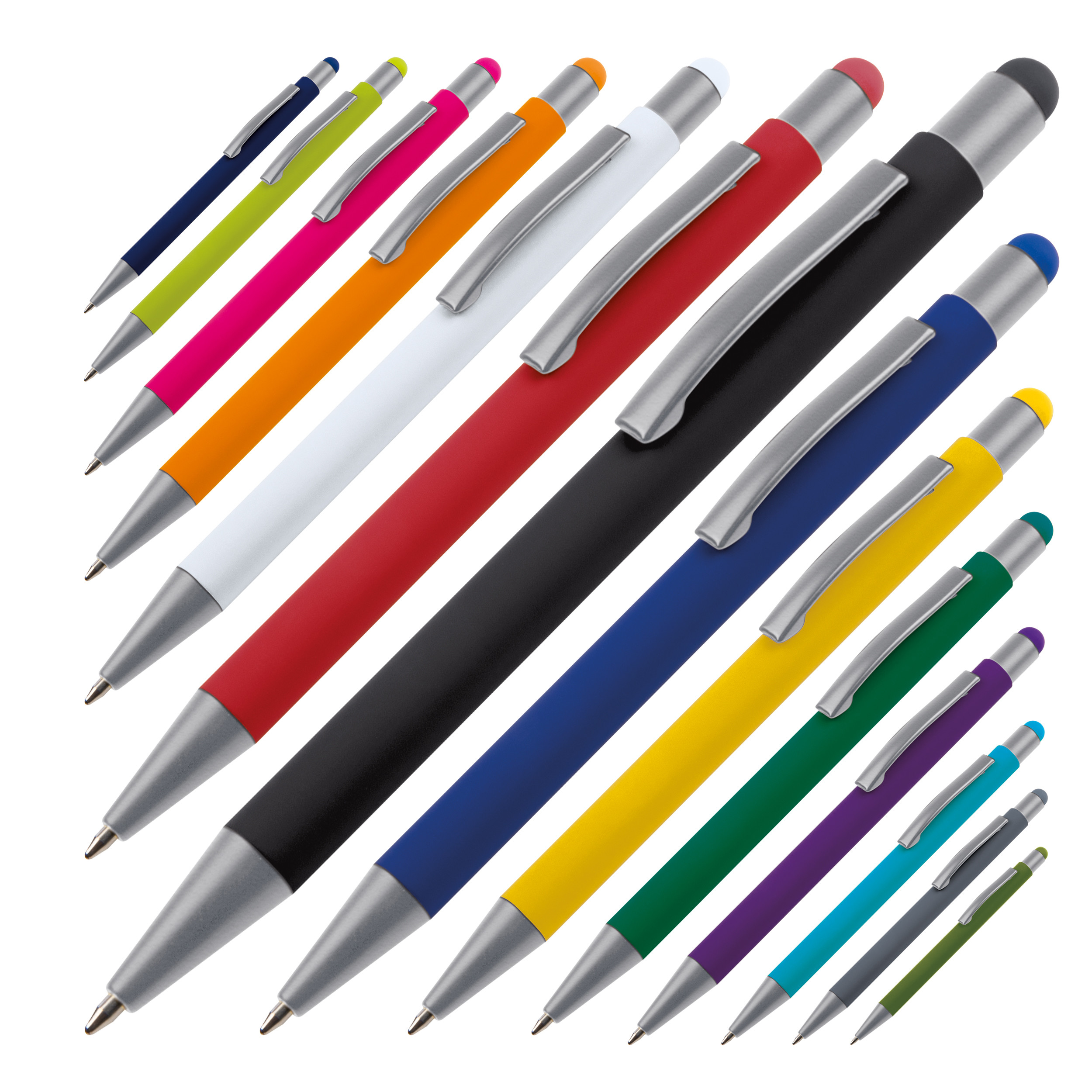 Długopis metalowy touch pen SALT LAKE CITY E0934