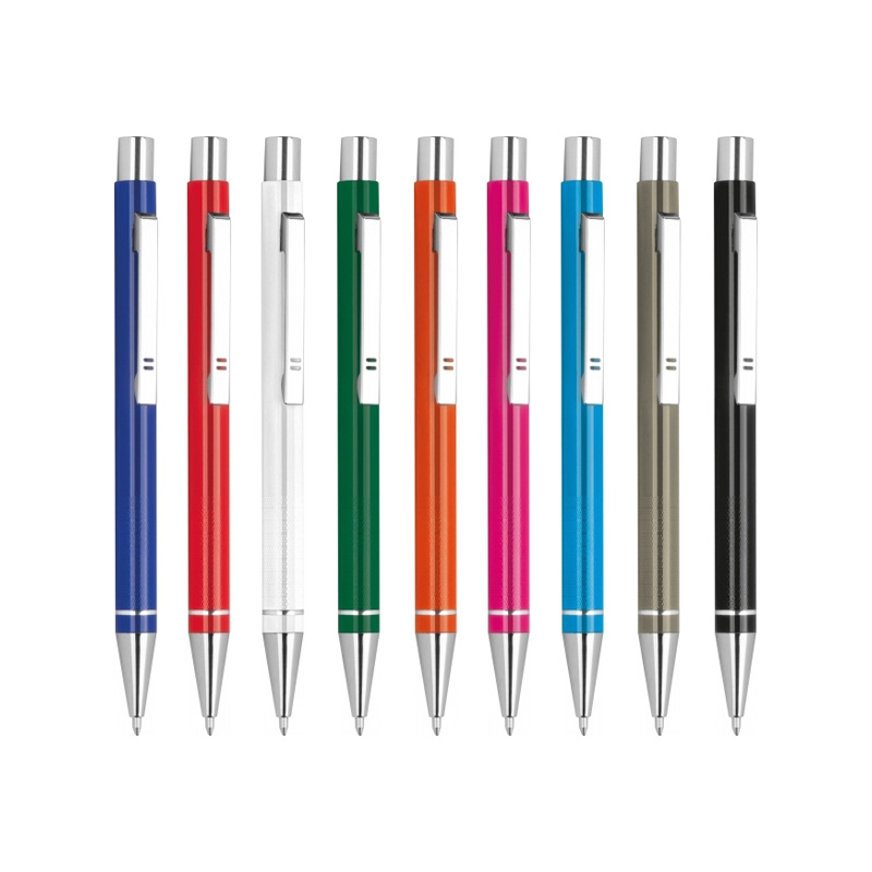 Metalowy długopis półżelowy ALMEIRA E3741