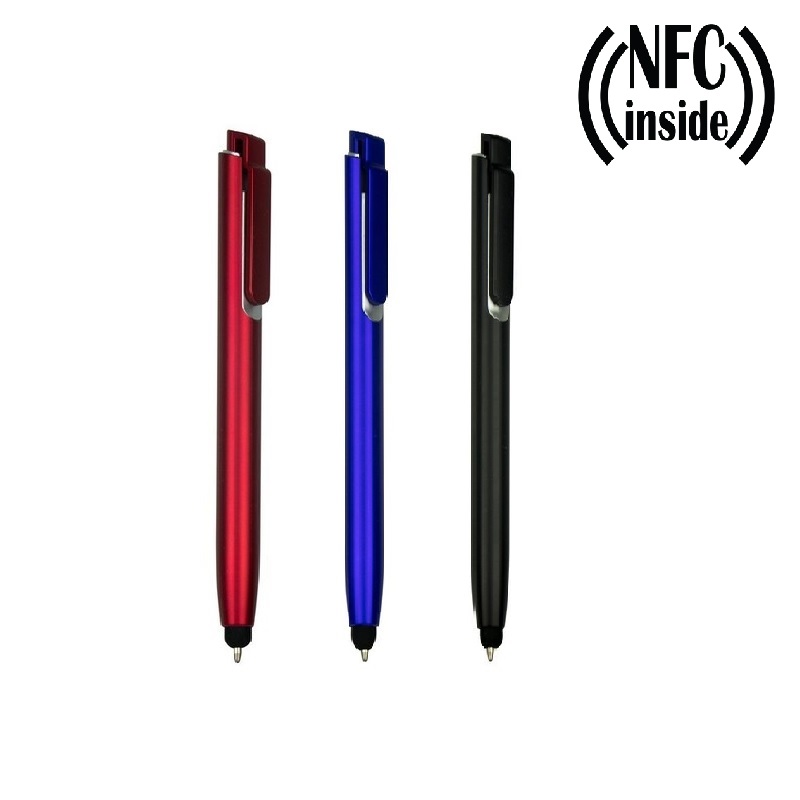 Długopis z chipem NFC touch pen V9343